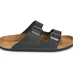 Mules / Sabots^BIRKENSTOCK - Arizona Soft Footbed OiledLeatherBlack-Regular