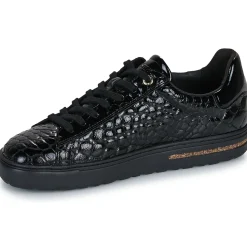 Baskets Mode^BIRKENSTOCK - Bend Low ShinyCrocCuirBlack-Regular