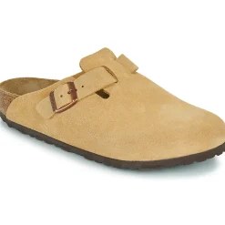 Mules / Sabots^BIRKENSTOCK - Boston SuèdeLatteCream-Regular