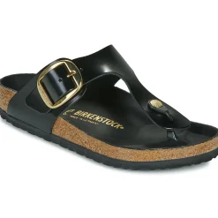 Tongs^BIRKENSTOCK - Gizeh Big Buckle HighShineLeatherBlackHEX-Regular