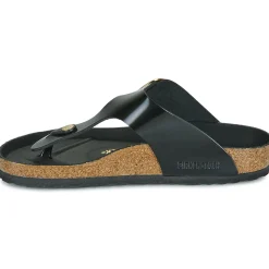Tongs^BIRKENSTOCK - Gizeh Big Buckle HighShineLeatherBlackHEX-Regular