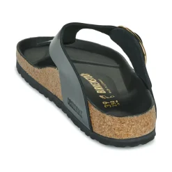 Tongs^BIRKENSTOCK - Gizeh Big Buckle HighShineLeatherBlackHEX-Regular