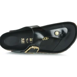 Tongs^BIRKENSTOCK - Gizeh Big Buckle HighShineLeatherBlackHEX-Regular