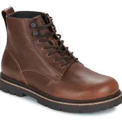 Bottines / Boots^BIRKENSTOCK - Highwood Lace Mid M LENA Chocolate Marron
