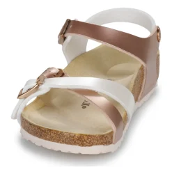 Sandales Et Nu-pieds^BIRKENSTOCK - Kumba Kids BF Elec. Met. Pearl/Copper Beige