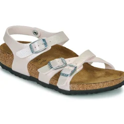 Sandales Et Nu-pieds^BIRKENSTOCK - Kumba Kids Saffiano Iridescent Light Rose