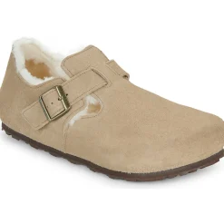 Derbies & Richelieu^BIRKENSTOCK - London Shearling LEVE Taupe Beige