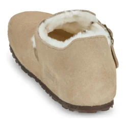 Derbies & Richelieu^BIRKENSTOCK - London Shearling LEVE Taupe Beige