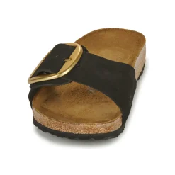 Mules / Sabots^BIRKENSTOCK - Madrid Big Buckle NubuckBlack-Narrow