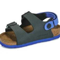 Sandales Et Nu-pieds^BIRKENSTOCK - Milano AS Kids BF Desert Soil Black/UBlu