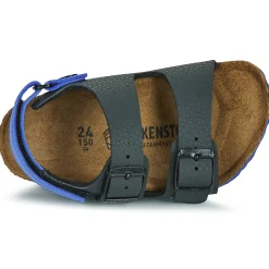 Sandales Et Nu-pieds^BIRKENSTOCK - Milano AS Kids BF Desert Soil Black/UBlu