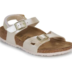 Sandales Et Nu-pieds^BIRKENSTOCK - Rio AS Kids BF Graceful Pearl White Beige