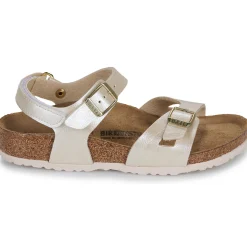Sandales Et Nu-pieds^BIRKENSTOCK - Rio AS Kids BF Graceful Pearl White Beige
