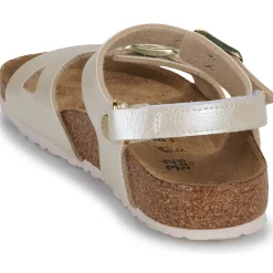 Sandales Et Nu-pieds^BIRKENSTOCK - Rio AS Kids BF Graceful Pearl White Beige