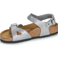 Sandales Et Nu-pieds^BIRKENSTOCK - Rio AS Kids BF Sparkling Silver Argenté