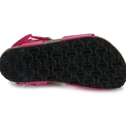 Sandales Et Nu-pieds^BIRKENSTOCK - Rio AS Kids BF Patent Fuchsia Tulip Rose