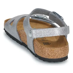 Sandales Et Nu-pieds^BIRKENSTOCK - Rio AS Kids BF Sparkling Silver Argenté