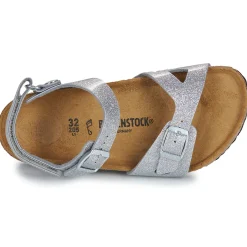 Sandales Et Nu-pieds^BIRKENSTOCK - Rio AS Kids BF Sparkling Silver Argenté