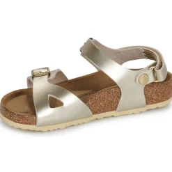 Sandales Et Nu-pieds^BIRKENSTOCK - Rio AS Kids BF Electric Metallic Gold Doré