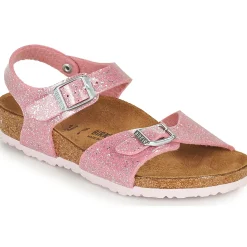 Sandales Et Nu-pieds^BIRKENSTOCK - RIO PLAIN Rose