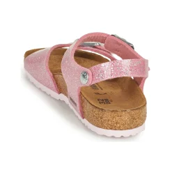Sandales Et Nu-pieds^BIRKENSTOCK - RIO PLAIN Rose