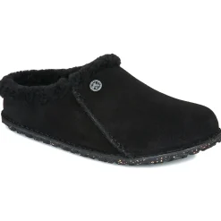 Pantoufles / Chaussons^BIRKENSTOCK - Zermatt Premium Shearling SuedeBlackLAF-Regular