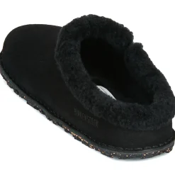 Pantoufles / Chaussons^BIRKENSTOCK - Zermatt Premium Shearling SuedeBlackLAF-Regular