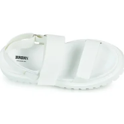Sandales Et Nu-pieds^Bronx - GROOVY-SANDAL Blanc