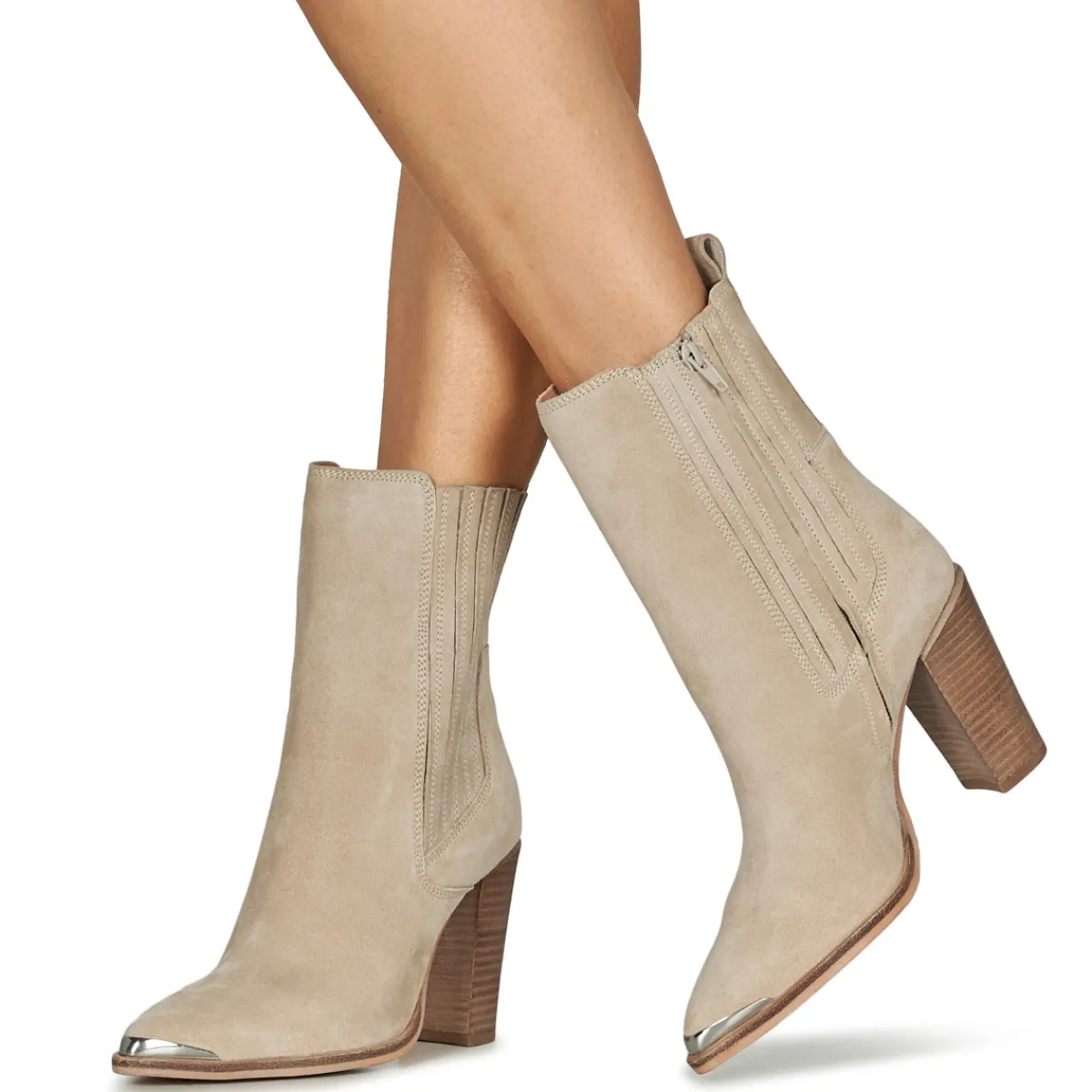 Bottines / Boots^Bronx - new-americana Beige