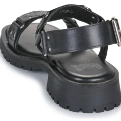 Sandales Et Nu-pieds^Bronx - rac-quel Noir