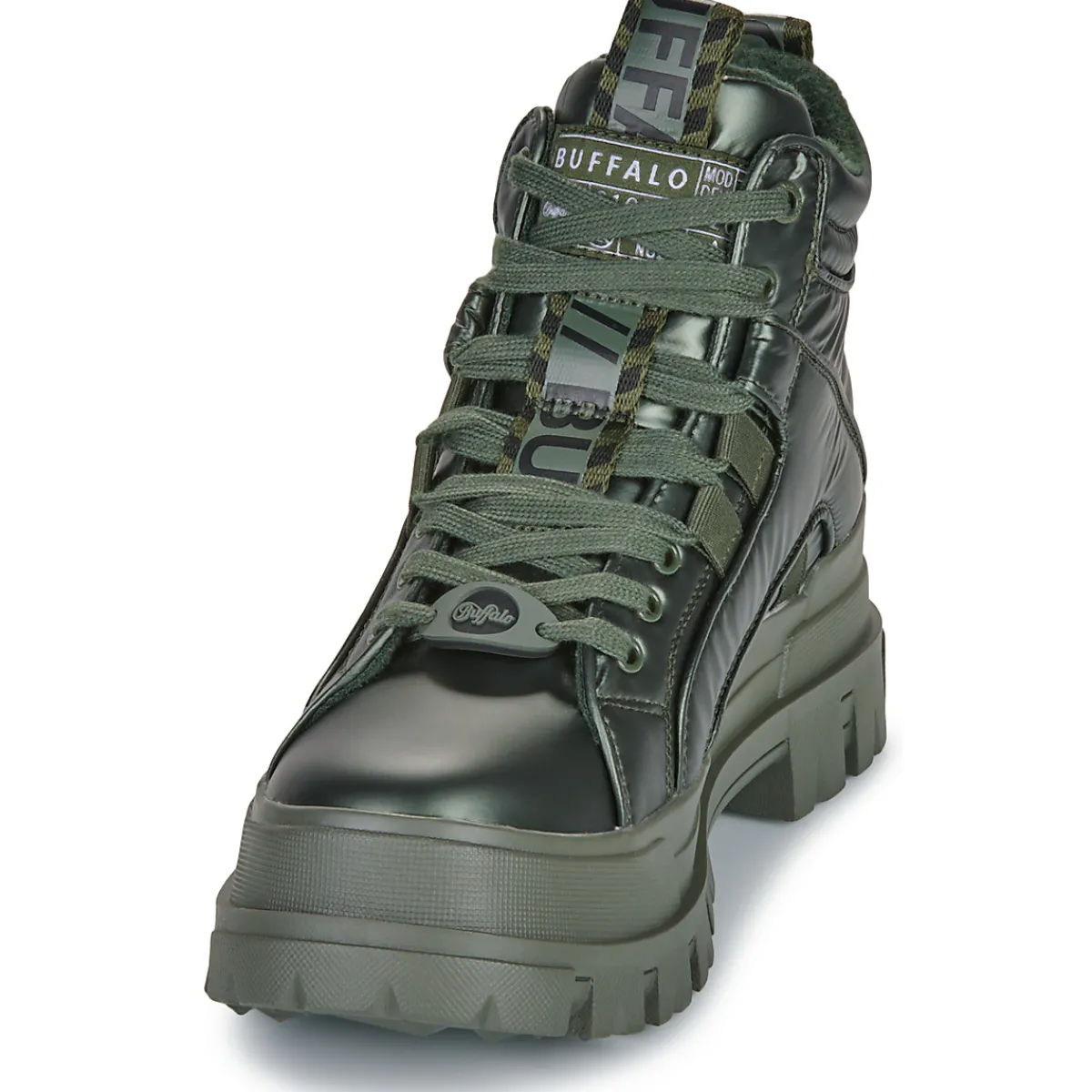 Bottines / Boots^Buffalo - ASPHA NC MID Kaki