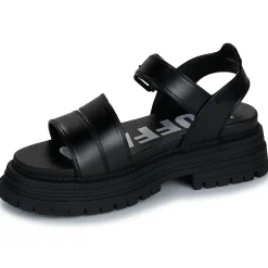 Sandales Et Nu-pieds^Buffalo - LENNOX TS SANDAL Noir