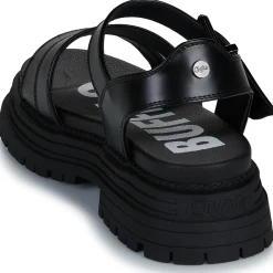 Sandales Et Nu-pieds^Buffalo - LENNOX TS SANDAL Noir