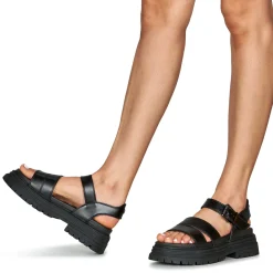 Sandales Et Nu-pieds^Buffalo - LENNOX TS SANDAL Noir