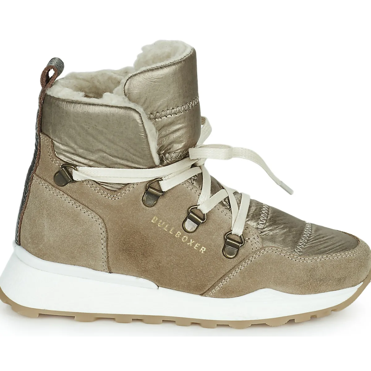 Baskets Mode^Bullboxer - AEX503E6C Beige