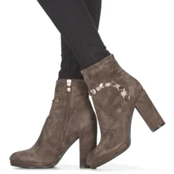 Bottines / Boots^Café Noir - JULIET Taupe