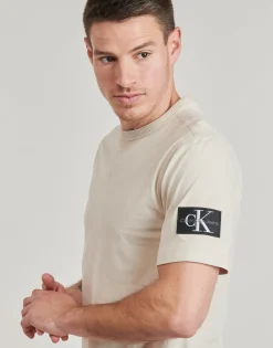 T-shirts & Polos^Calvin Klein Jeans - BADGE REGULAR TEE Gris