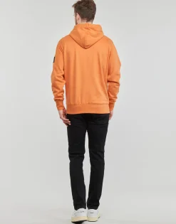 T-shirts & Polos^Calvin Klein Jeans - BADGE HOODIE Orange