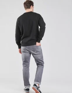 Sweats & Polaires^Calvin Klein Jeans - CK ESSENTIAL REG CN Noir