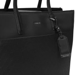 Sacs À Main^Calvin Klein Jeans - CK MUST MEDIUMSHOPPER_MONO Noir