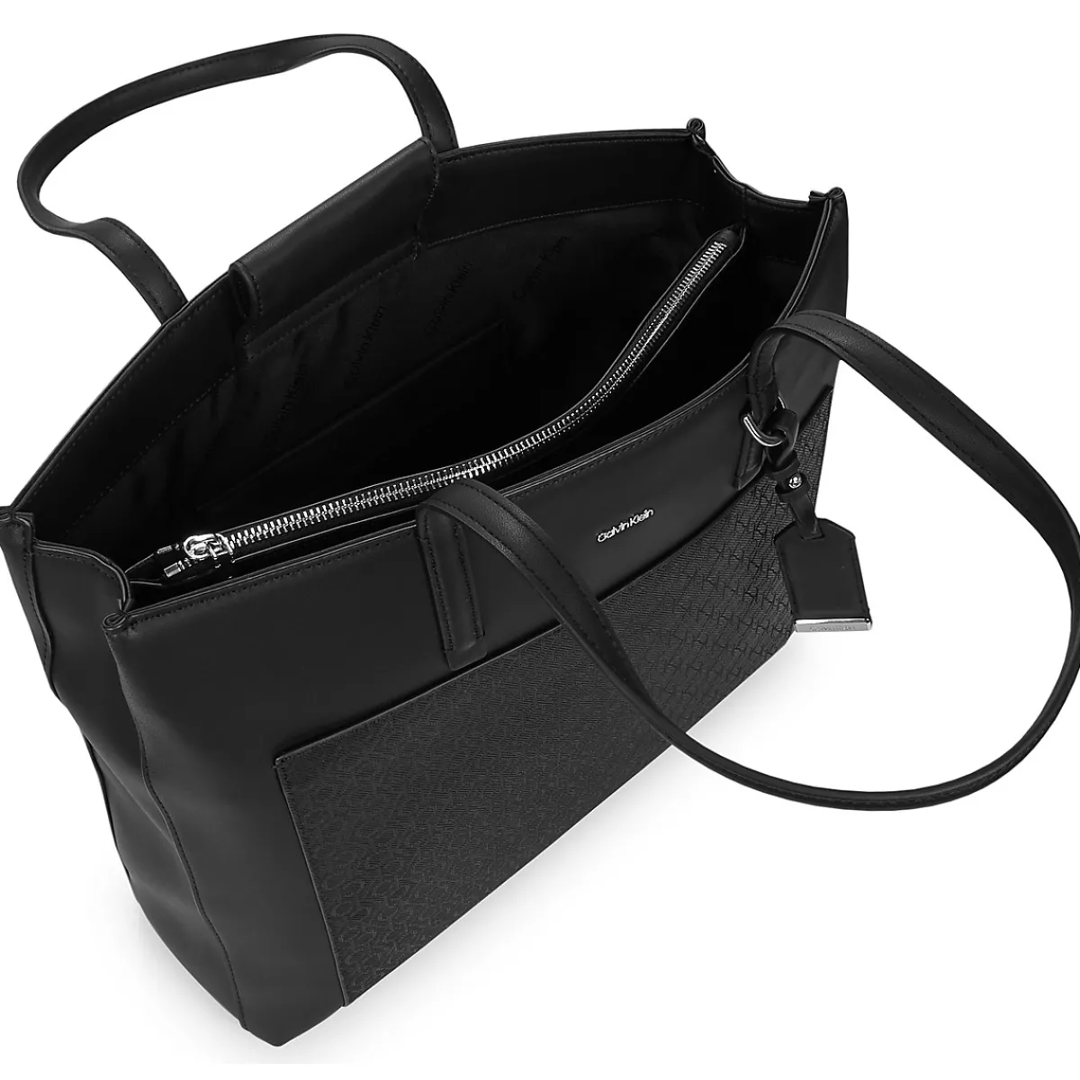 Sacs À Main^Calvin Klein Jeans - CK MUST MEDIUMSHOPPER_MONO Noir