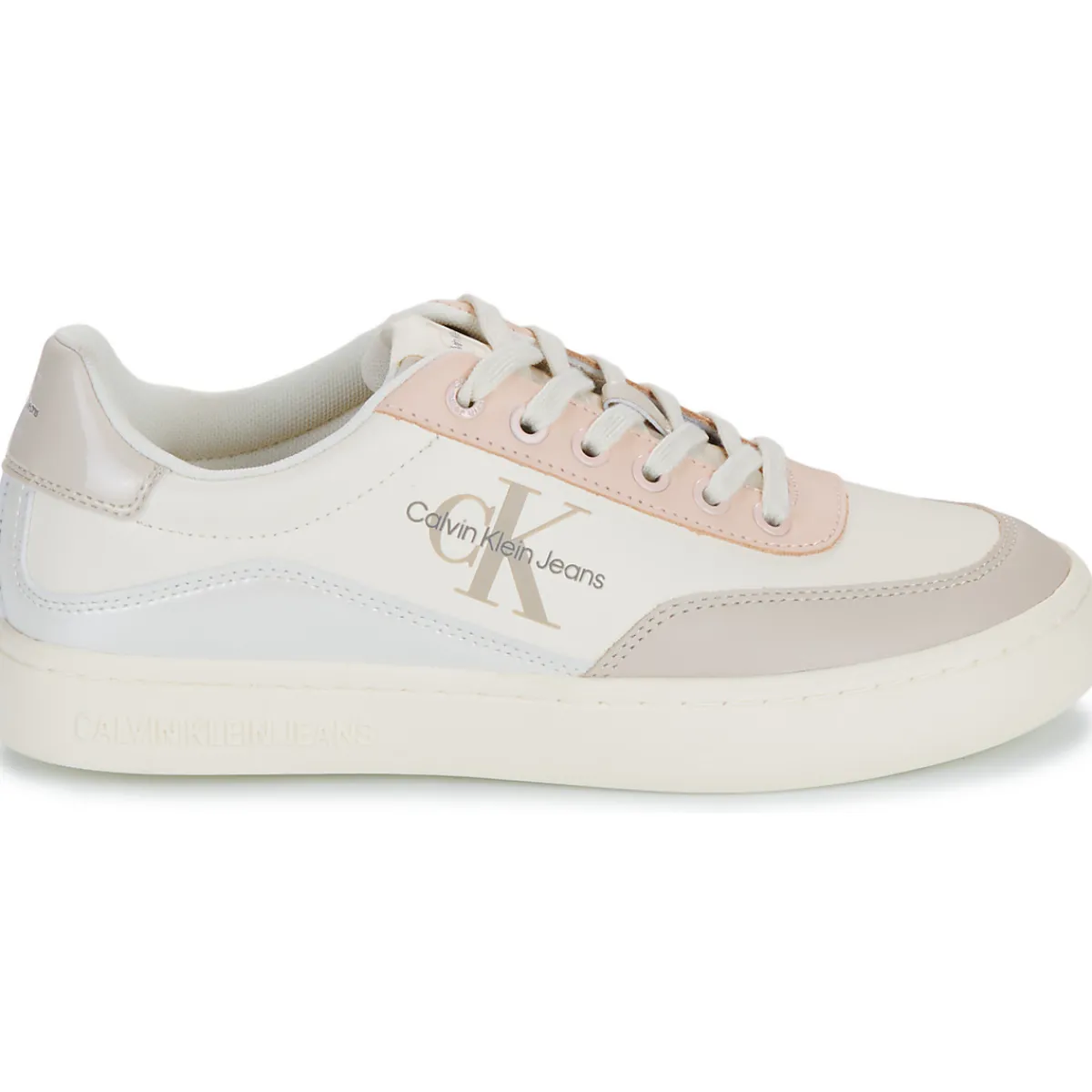 Baskets Mode^Calvin Klein Jeans - CLASSIC CUPSOLE LOW LACE LTH ML