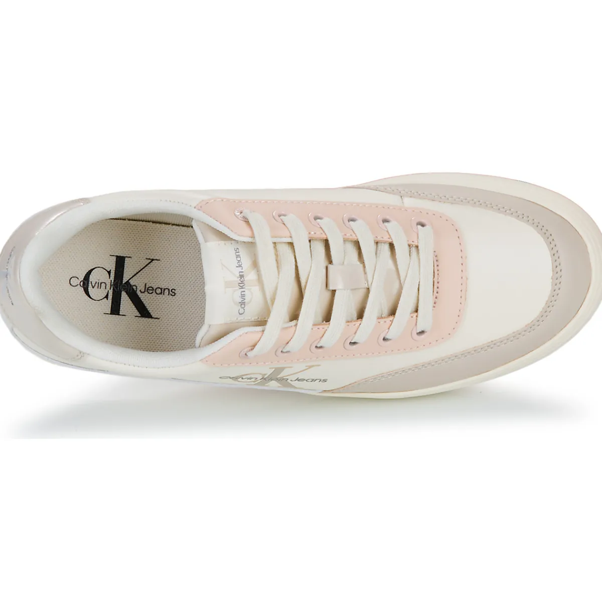 Baskets Mode^Calvin Klein Jeans - CLASSIC CUPSOLE LOW LACE LTH ML