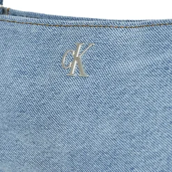 Sacs À Main^Calvin Klein Jeans - DENIM SHOULDER POUCH W/STRAP Bleu