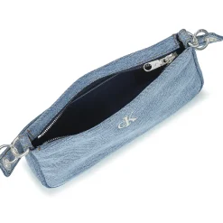 Sacs À Main^Calvin Klein Jeans - DENIM SHOULDER POUCH W/STRAP Bleu