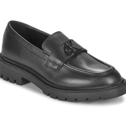 Mocassins & Chaussures Bateau^Calvin Klein Jeans - FLATFORM LOAFER HW MGLTH Noir