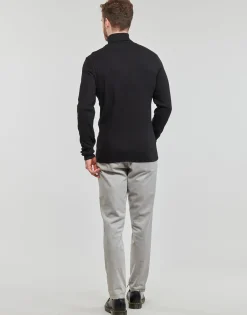 T-shirts & Polos^Calvin Klein Jeans - FREEFIT ROLL NECK LS Noir