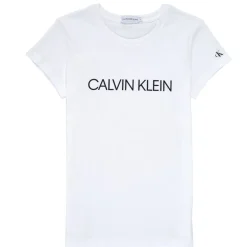 T-shirts & Polos^Calvin Klein Jeans - INSTITUTIONAL T-SHIRT Blanc