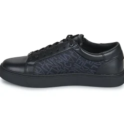 Baskets Mode^Calvin Klein Jeans - LOW TOP LACE UP W/ZIP MONO Noir