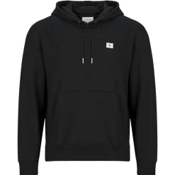 Sweats & Polaires^Calvin Klein Jeans - LS EU BADGE 350TERRY HOODIE Noir